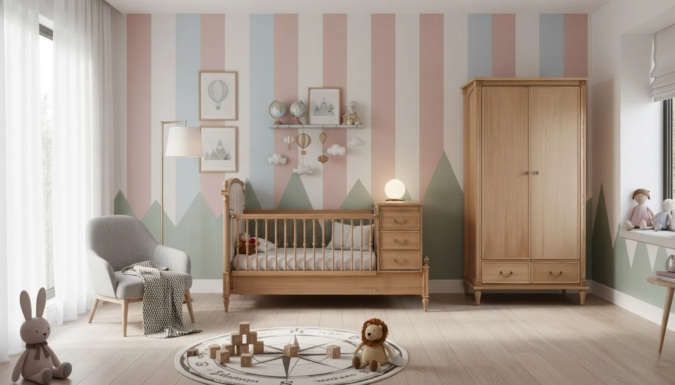 سرویسی خواب نوزادی بلوط ژیک