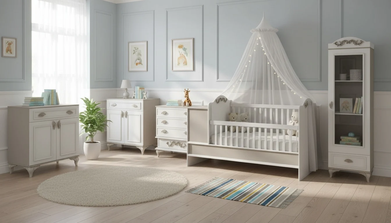 سرویس خواب کلاسیک نوزادی ژیک