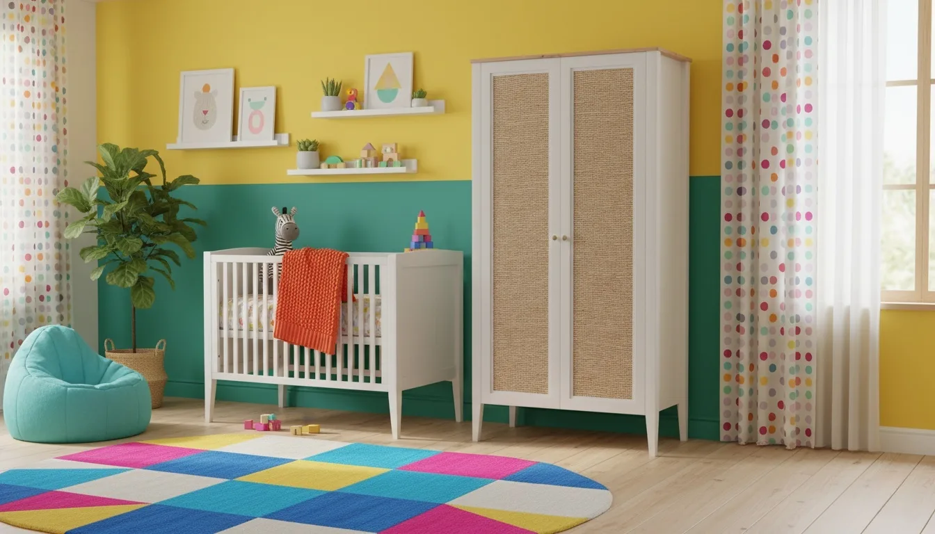 کمد دو درب کارولین نوزادی ژیک