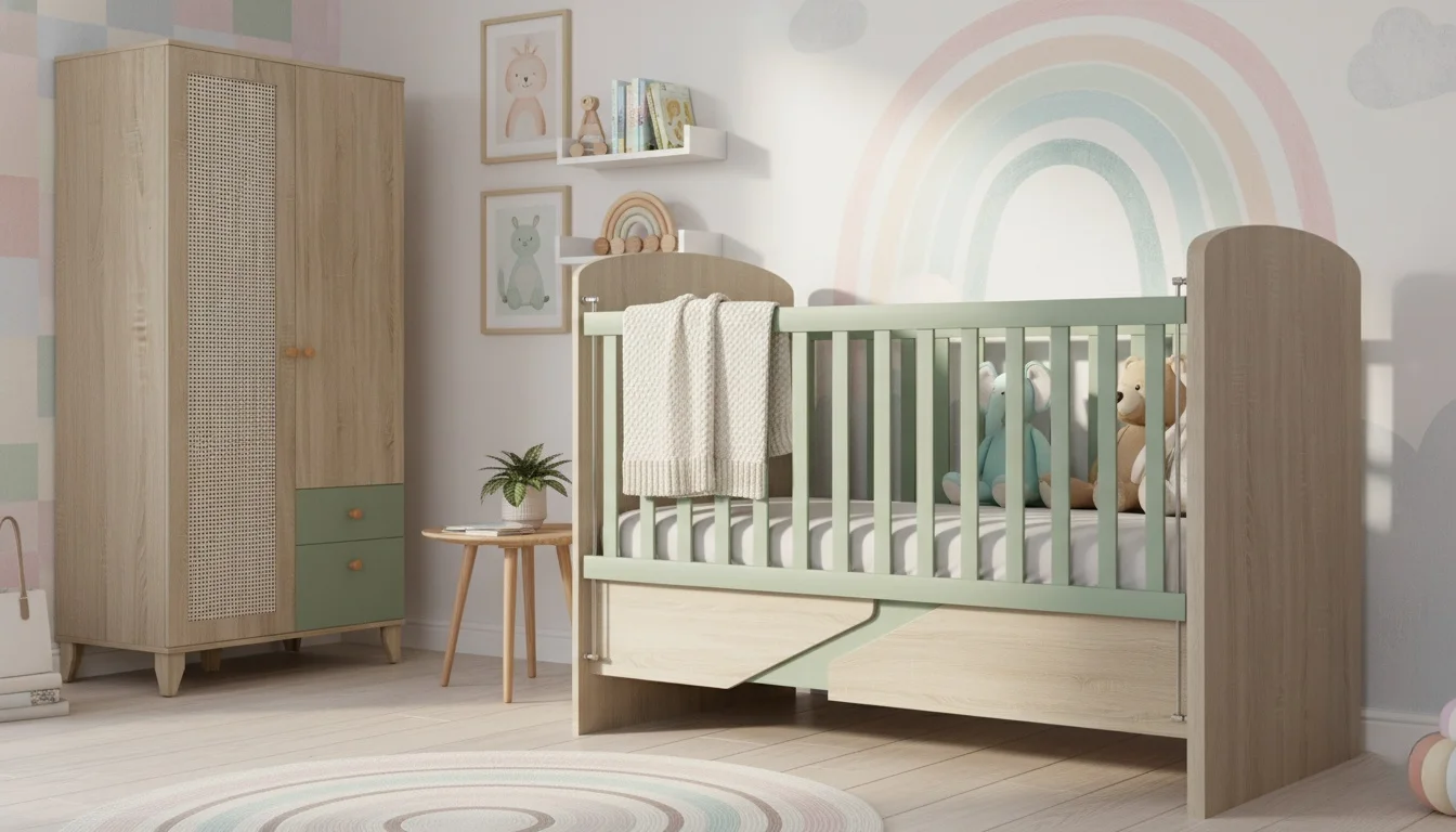 تخت نوزادی لوف ژیک