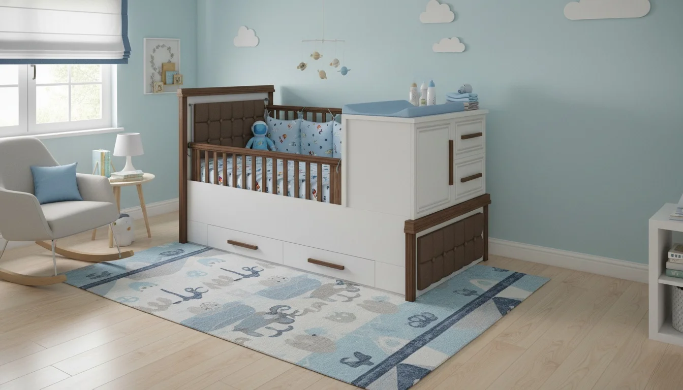 سرویس خواب نوزاد پسر کامل