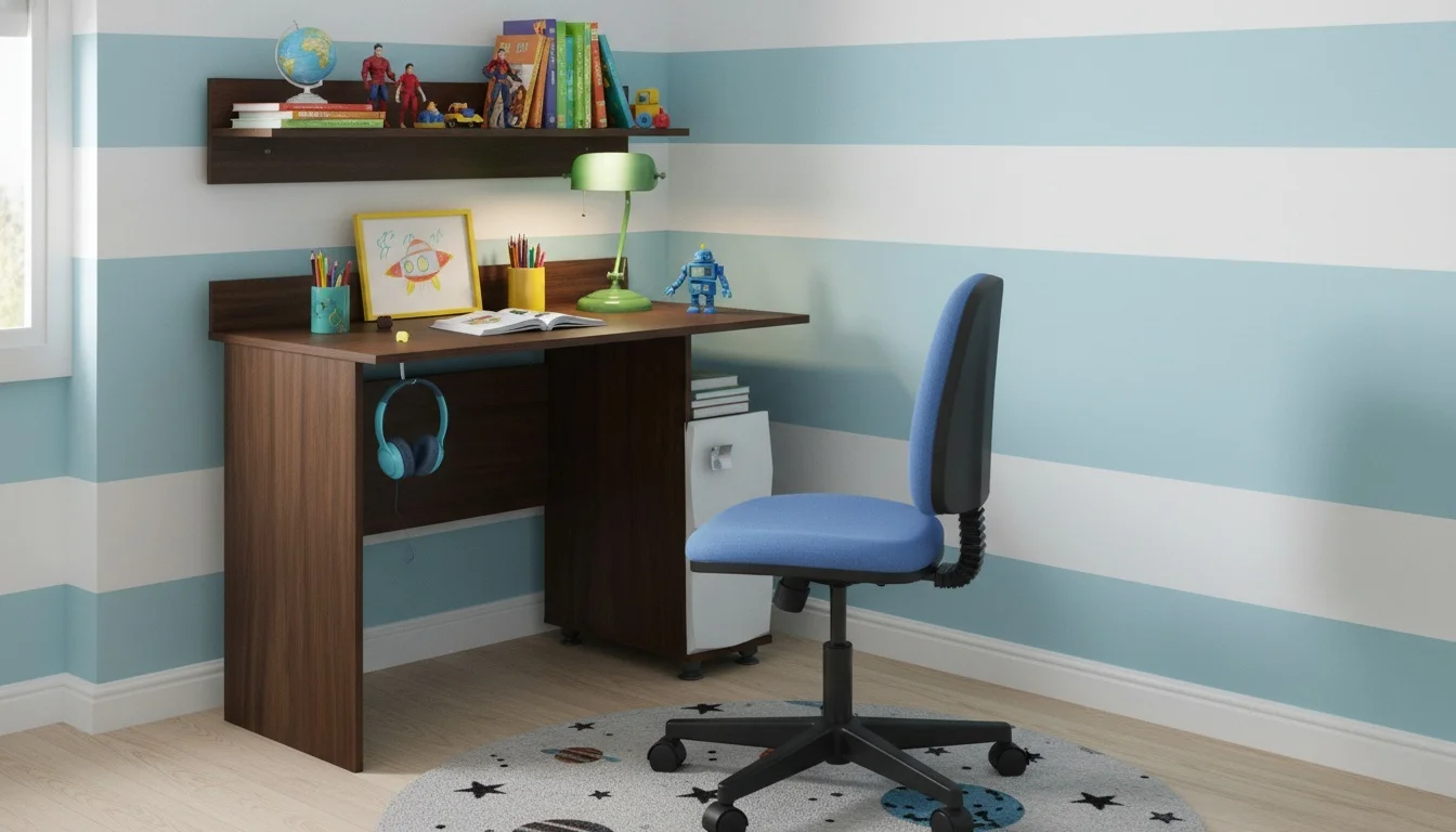 جنس و طراحی میز تحریر کودک پسرانه
