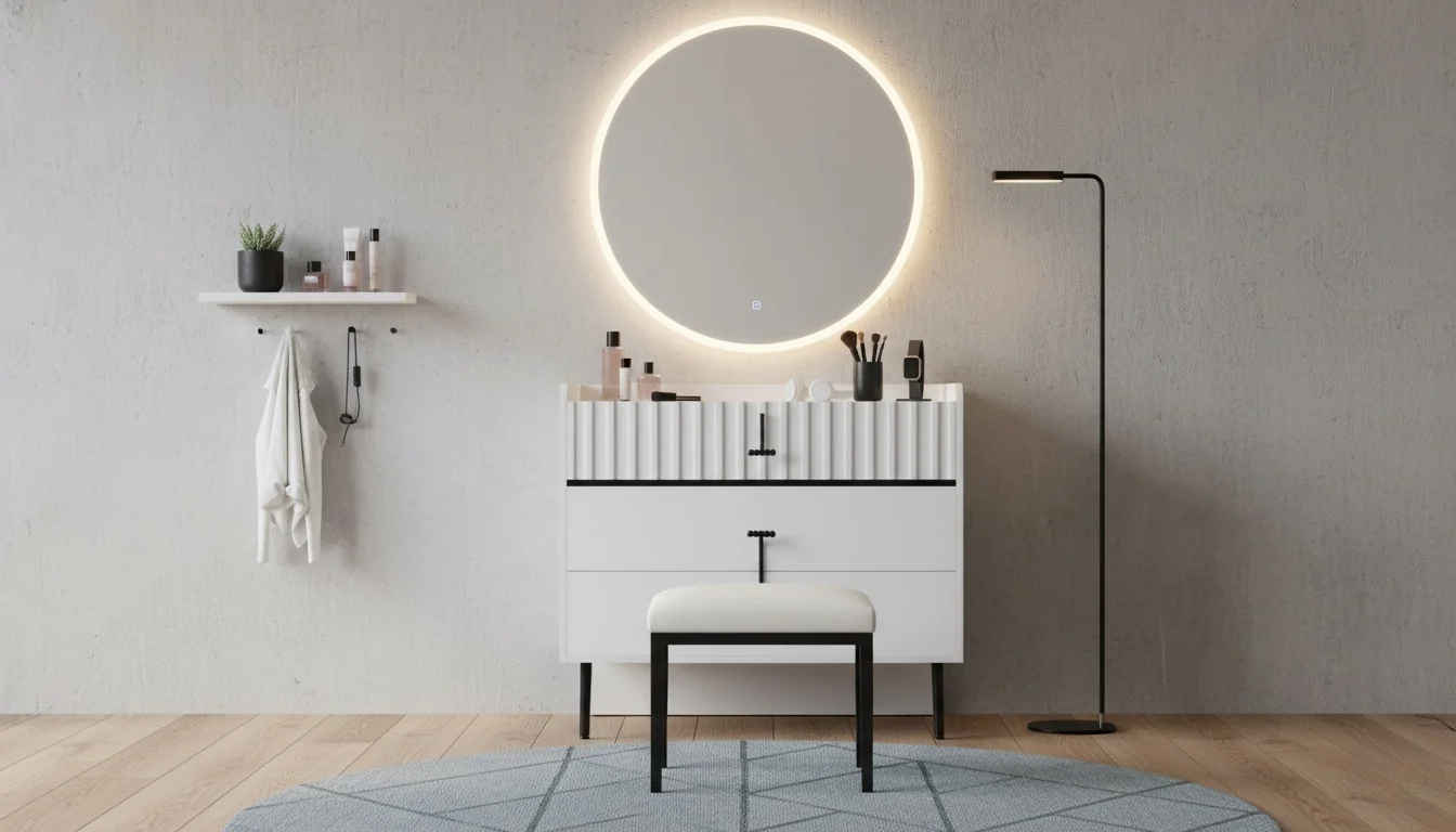 متریال و کیفیت ساخت میز آرایش اسپرت