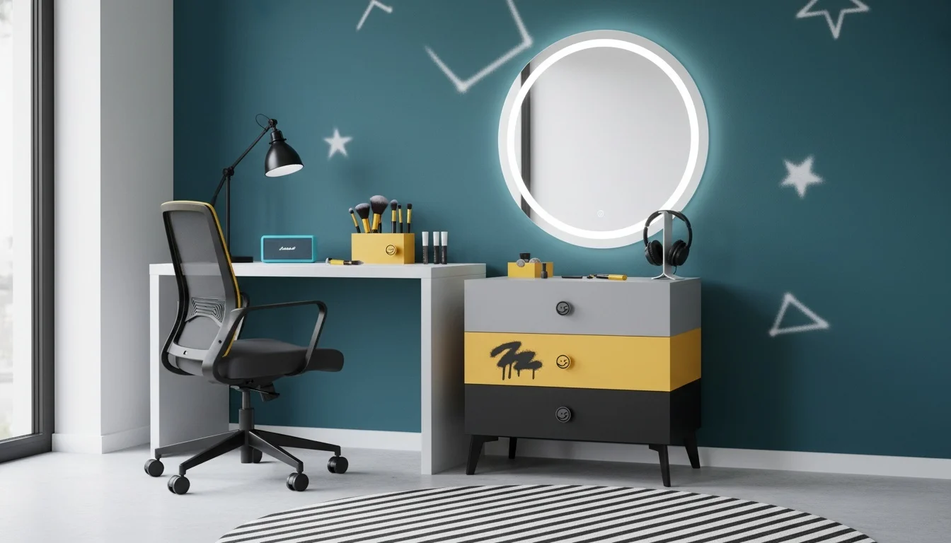 خرید میز آرایش اسپرت