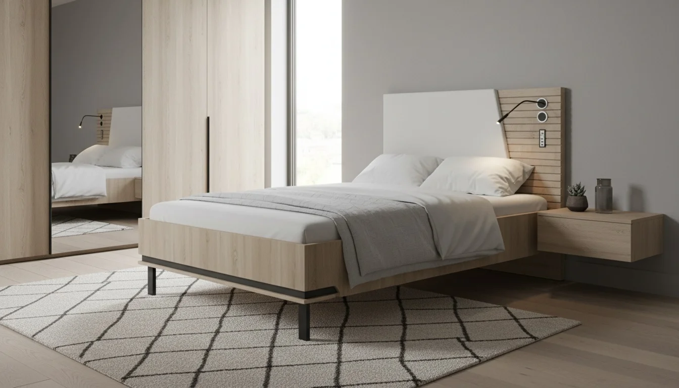 سرویس خواب تک نفره مدرن برای اتاق نوجوان و دخترانه