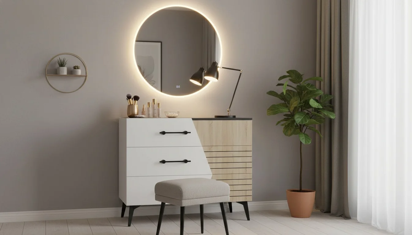 کیفیت ساخت و متریال میز آرایش جدید