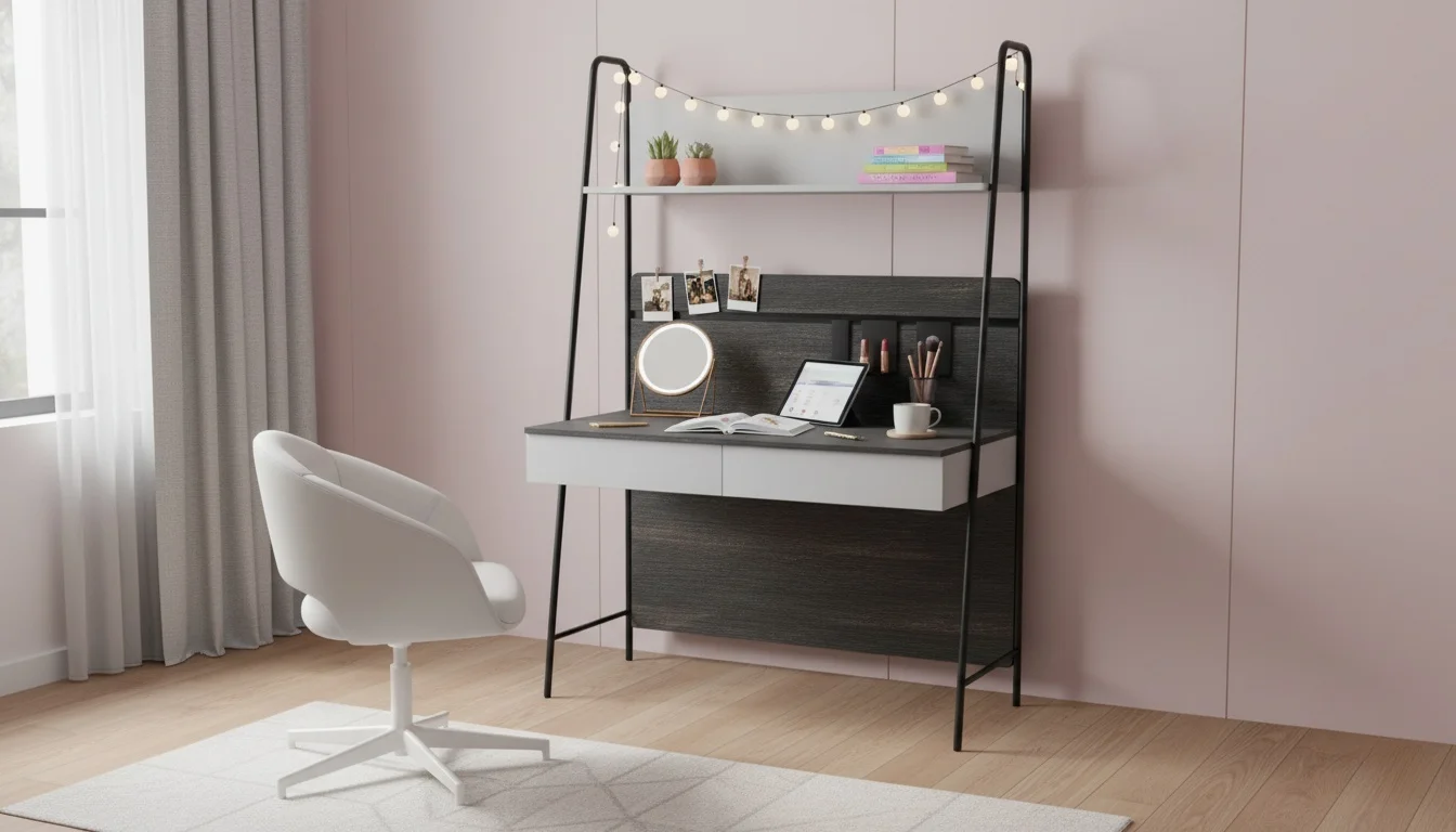 چرا میز تحریر دخترانه مدرن برای نوجوانان ایده‌آل است؟