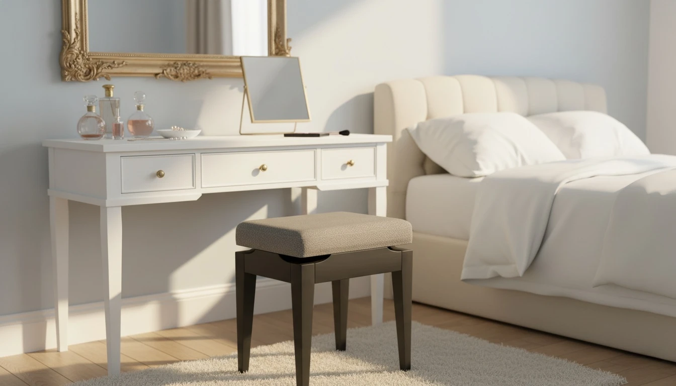 پاف صندلی میز آرایش