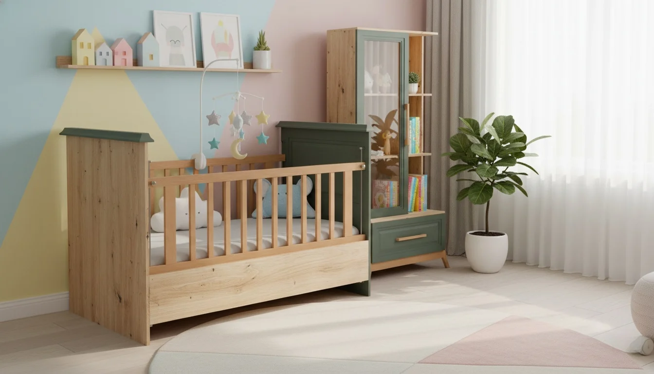 سرویس خواب نوزاد پسر لاکچری