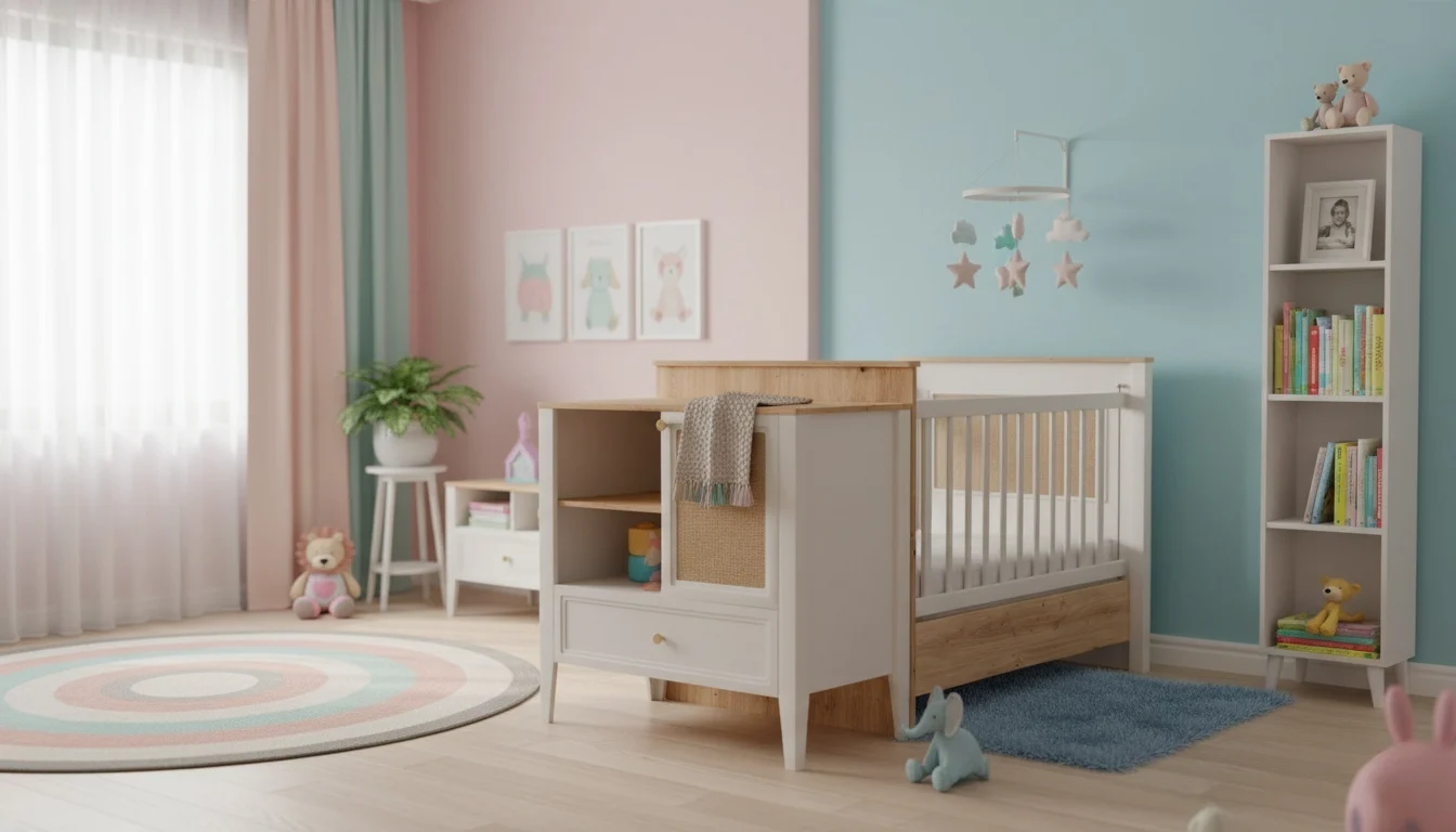 مدل های دو منظوره سرویس خواب نوزاد پسر لاکچری