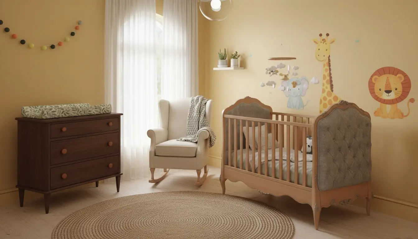 تخت نوزاد سرویس خواب روکو