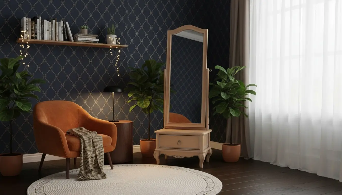 آیینه قدی سرویس خواب روکو