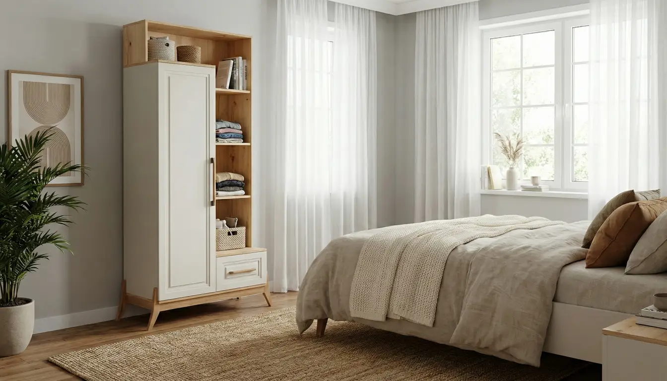 خرید کتابخانه ساده و شیک